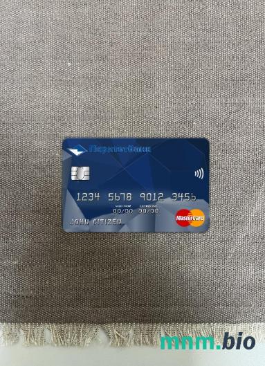Belarus Paritet bank wygląd zdjęcia mastercard skan PSD + zdjęcie
